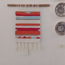 Meu projeto do curso: Tecelagem contemporânea em tear manual. Een project van Craft,  Interieur, Textiel, DIY y Weven van Débora Gonçalves - 22.01.2023