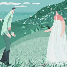 Long Engagement . Traditional illustration, Animation, and Motion Graphics project by Airin Kloavet - 08.20.2022