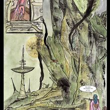 My project for course: Imaginary Worldbuilding for Comic Book Drawing. Traditional illustration, Pencil Drawing, Drawing, Ink Illustration, and Digital Illustration project by Vendula Brunhoferová - 01.22.2023