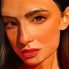 She is Youlia Maksimtchouk by Rod Lovell - How To Paint A Digital Portrait – Step-By-Step With Picture. Design, Traditional illustration, Advertising, Pencil Drawing, Drawing, Portrait Drawing, Realistic Drawing, Artistic Drawing, Digital Drawing, Figure Drawing, Colored Pencil Drawing, Art Direction, Fine Arts, Digital Illustration, Vector Illustration, Portrait Photograph, Portfolio Development, Self-Portrait Photograph, Painting, Watercolor Painting, Acr, lic Painting, Oil Painting, Digital Painting, Gouache Painting, Matte Painting, Decorative Painting, Decoration, Interior Decoration, Comic, Fashion Illustration	, Br, ing, Identit, Br, Strateg, Social Media, Social Media Design, Instagram, Instagram Photograph, Instagram Marketing, Digital Marketing, Content Marketing, Cop, writing, Character Design, Arts, Crafts, Concept Art, Color Theor, and Manga project by Rod Lovell - 01.17.2023