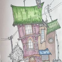 Casa . Sketching, and Drawing project by Chantal Cerise - 01.23.2023