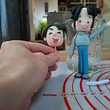 Mein Abschlussprojekt für den Kurs: Figuren modellieren aus Fondant. Projekt z dziedziny Design, Projektowanie postaci i DIY użytkownika sabinegross.tri - 01.01.2023