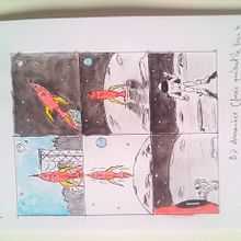 Mon projet du cours : Du débutant au dessinateur confirmé. Projekt z dziedziny Design, Trad, c, jna ilustracja, R, sunek ołówkiem,  R i sunek użytkownika Arturo Lopez Ibanez - 23.01.2023