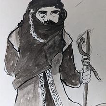 Zuhar Illustrations. Fine Arts, Traditional illustration, Ink Illustration, and Manga project by Zuhar Aljundi - 01.23.2023