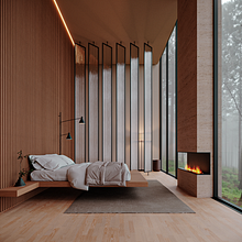 HABITACIÓN. ArchVIZ, 3D, 3D Modeling, Interior Design, Architecture & Interior Architecture project by Roberto Gama - 01.23.2023