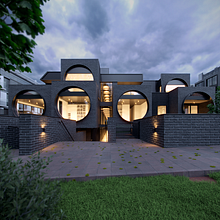 CIRQUA APARTMENTS. Architecture, ArchVIZ, 3D, and 3D Modeling project by Roberto Gama - 01.23.2023
