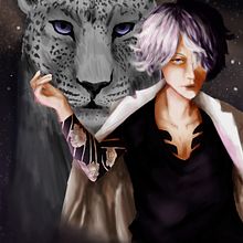 Leopardo blanco. Projekt z dziedziny Trad, c, jna ilustracja,  R, sunek, Ilustracja c, frowa, Portret, R, sunek c, frow, Malarstwo c i frowe użytkownika Agustina Ramos - 20.01.2023