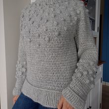 Mój projekt z kursu: Szydełkowanie ubrań i wzorów techniką dziergania po okręgu. Accessor, Design, Fashion Design, Fiber Arts, DIY, and Crochet project by monka99 - 01.23.2023