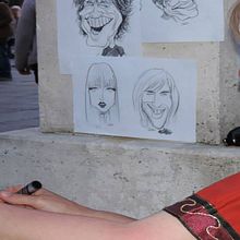 EVENTOS CARICATURAS. Un proyecto de Ilustración tradicional de LUISA VILLALBA - 23.01.2023