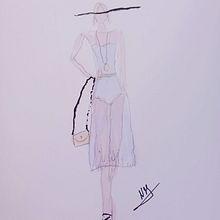 Mi proyecto del curso: Ilustración de bocetos de moda Ein Projekt aus dem Bereich Traditionelle Illustration, Skizzenentwurf, Modedesign, Digitale Zeichnung und Mode-Illustration von nadia18121991 - 24.01.2023