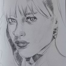 Il mio progetto del corso: Sketchbook per ritratti a grafite con la tecnica del tratteggio. Un proyecto de Bellas Artes, Bocetado, Dibujo, Dibujo de Retrato y Sketchbook de darkfuffy - 24.01.2023