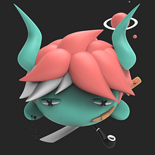 Imps by SuperNfty. 3D, Animation, To, Design, Street Art, 3D Animation, 3D Modeling, 3D Character Design, Game Design, Art To, and s project by Sander 3D - 12.21.2021
