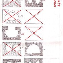 FATFACE (Sketches for an original typeface) (2022). Un projet de Design graphique, Typographie , et Design typographique de Clara Serrano - 24.01.2023