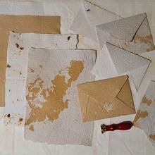 Création d'articles de papeterie en papier recyclé. Arts, Crafts, Fine Arts, Paper Craft, DIY, Stationer, Design, and Bookbinding project by FLORENCE BOYER - 01.24.2023