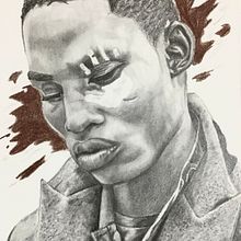 Lonely . Un proyecto de Ilustración tradicional, Bellas Artes, Bocetado, Dibujo a lápiz, Dibujo, Dibujo de Retrato, Dibujo realista, Dibujo artístico y Dibujo anatómico de pradajeronimo89 - 28.01.2023