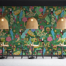 My project for course: Digital Pattern Illustration Inspired by Flora and Fauna. Projekt z dziedziny Trad, c, jna ilustracja, Pattern design,  R, sunek, Ilustracja c, frowa, R i sunek botaniczn użytkownika Daniel Rodriguez Pedota - 06.01.2023