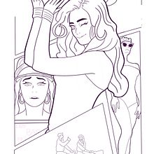 Barbie. Design, Traditional illustration, and Digital Illustration project by Juliana Lora - 01.25.2023