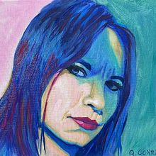First oil painting portrait - Self portrait. Artes plásticas, Pintura, e Pintura a óleo projeto de a.conrad.r - 25.01.2023