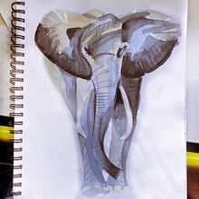 Zoológico personal. Ilustração tradicional, Artes plásticas, Pintura em aquarela e Ilustração naturalista projeto de Marisela Merino Corona - 08.01.2022