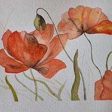 Mi proyecto del curso: Ilustración botánica con acuarela. Traditional illustration, Fine Arts, Painting, Drawing, Watercolor Painting, and Botanical Illustration project by mari carmen Gómez - 01.25.2023