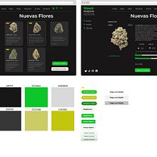 WEED-NOSDÍAS. Un projet de Design , Design d'interaction, Webdesign, Conception mobile , et Conception d'applications de Juan Ramón Jimenez Flores - 25.01.2023