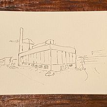 1920ies Powerplant . Traditional illustration project by martin_s - 01.25.2023