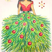 Navidad 2022. Projekt z dziedziny Trad, c, jna ilustracja, Projektowanie dodatków, Projektowanie postaci, Projektowanie ubrań, Zarządzanie projektowaniem, Projektowanie oświetlenia, Projektowanie obuwia, Sketching, R, sunek ołówkiem,  R, sunek, Projektowanie mod, Malowanie akwarelą, Portret, R, sunek realist, czn,  Korekta barw, Sketchbook, R, sunek c, frow, R, sunek anatomiczn,  R, sunek atramentem, Ilustracja w, dawnicza, Farbowanie tkanin, Autoportret fotograficzn, Malowanie gwaszami, Animowana Ilustracja, Książka obrazkowa, R, sowanie kredkami, Ilustracja modowa, Wzornictwo tekst i liów użytkownika Aurora Fdez - 12.12.2022