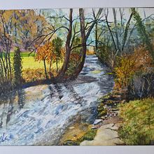 My project for course: Painting Realistic Watercolor Landscapes. Fine Arts, Painting, Sketching, Watercolor Painting, and Naturalistic Illustration project by William Watson - 01.26.2023