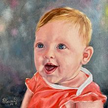 My project for course: Portrait Painting with Oil: Explore Light and Shade. Fine Arts, Painting, and Oil Painting project by Debbie Saenz - 01.07.2023