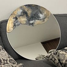 Mi proyecto del curso: Arte con resina: diseña espejos únicos. Projekt z dziedziny Craft, Projektowanie i w, rób mebli, Projektowanie wnętrz, Projektowanie produktowe i DIY użytkownika luceroguerramorales - 24.01.2023