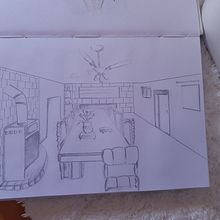 Mi proyecto del curso: Perspectiva artística: espacios desde tu punto de vista. Traditional illustration, Architecture, Drawing, and Architectural Illustration project by Yesica Anaya - 01.26.2023