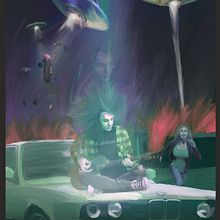 Mi proyecto del curso: Pintura digital con acabado tradicional. Un progetto di Illustrazione tradizionale, Belle arti, Disegno, Illustrazione digitale, Disegno di ritratti, Disegno digitale e Pittura digitale di Luis Caldas - 26.01.2023
