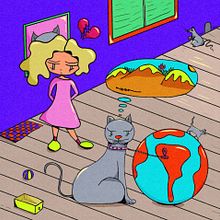 Meu projeto do curso: Ilustração digital: crie a partir da sua imaginação. Un projet de Illustration traditionnelle et Illustration numérique de Loy Marques - 27.01.2023