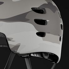 Bestial Wolf Helmet - 3D Modeling. Un proyecto de 3D, Animación 3D, Modelado 3D y Edición de vídeo de alejandro arruti - 05.03.2022