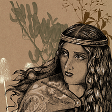 Mi proyecto del curso: Retrato ilustrado con Procreate. Traditional illustration, Vector Illustration, Digital Illustration, and Portrait Drawing project by Georgina Yuste Galan - 01.27.2023