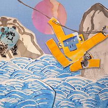 My project for course: Illustrated Characters with Paper. Een project van Traditionele illustratie, Ontwerp van personages, Collage, Papercraft, Kinderillustratie y Creativiteit met kinderen van Maja Petro - 27.01.2023