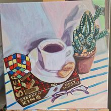 Mi proyecto del curso: Técnicas de pintura contemporánea al óleo. Fine Arts, Painting, and Oil Painting project by Wanda Reyes - 01.24.2023