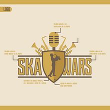Proyecto de Prueba Evento Musical SKA WARS  Ein Projekt aus dem Bereich Design und Werbung von Jesús Alejandro Martínez Campos - 16.05.2018