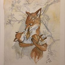 Meu projeto do curso: Criação de personagens animais em aquarela para livros infantis. Un proyecto de Ilustración tradicional, Bellas Artes, Pintura, Dibujo, Pintura a la acuarela, Ilustración infantil y Narrativa de ceciliarokembach - 28.01.2023