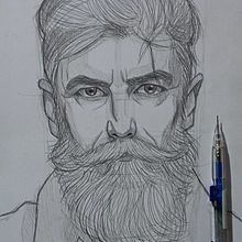 Mi proyecto del curso: Cuaderno de retratos a línea con grafito. Projekt z dziedziny  Sztuki piękne, Sketching,  R, sunek, Portret i Sketchbook użytkownika Manuel Rodríguez Escobedo - 28.01.2023