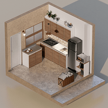 Mi proyecto del curso: Diseño de interiores de principio a fin / Manuela Zapata. Projekt z dziedziny Architektura wnętrz, Projektowanie wnętrz, Dekoracja wnętrz i Projektowanie przestrzeni użytkownika Manuela Zapata Rendón - 27.08.2023
