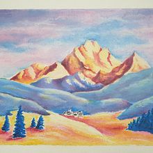 Mon projet du cours : Dessin de paysage aux pastels : jouez avec la lumière . % valerie_le_corre tarafından hazırlanan Geleneksel illüstras, on, Güzel sanatlar, Kalem Çizimi, Çizim, Ve Sanatsal Çizim projesi - 01.29.2023