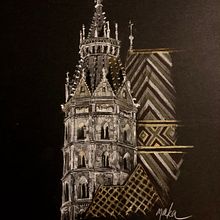 Mein Abschlussprojekt für den Kurs: Architektonische Zeichnung mit Aquarell und Tinte. Esboçado, Desenho, Pintura em aquarela, Ilustração arquitetônica, Sketchbook, Ilustração com tinta, e Arquitetura projeto de kaspermarkus22 - 29.01.2023