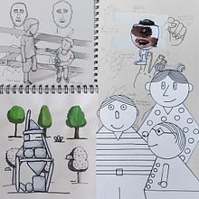 Mi proyecto del curso: Dibujo para principiantes nivel -1. Pencil Drawing, Drawing, Creating with Kids, and Sketchbook project by Javier Campo Kihn - 01.29.2023