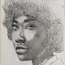 My project for course: Graphite Line Drawing for Portrait Sketchbooking . % Adrienn Körösi Hass Jensen tarafından hazırlanan Güzel sanatlar, Eskiz çizimi, Çizim, Portre Çizimi, Ve Eskiz defteri projesi - 01.29.2023