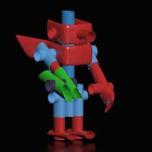 TengKing. 3D, Modelagem 3D, e 3D Design projeto de Alexia Correas Zapardiel - 29.01.2023