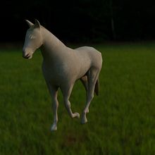 Animación caballo Ein Projekt aus dem Bereich 3D, 3-D-Animation, 3-D-Modellierung, 3-D-Design und Rigging von Alexia Correas Zapardiel - 29.01.2023