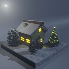 House. Een project van 3D y  3D-modellering van Alexia Correas Zapardiel - 29.01.2023