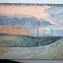 Mon projet du cours : Paysages à l'aquarelle : techniques et outils expérimentaux. Un proyecto de Bellas Artes, Pintura y Pintura a la acuarela de cormier_susanne - 30.01.2023