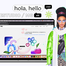 diseño web | Estudio MG. Un progetto di Web design, Design, Fashion design e Graphic design di Mila Moura - 19.01.2023